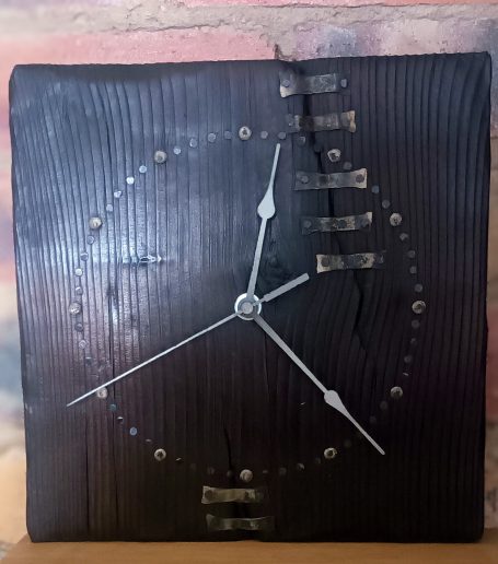 yakisugi is an ancient Japanese technique by charring the surface with fire